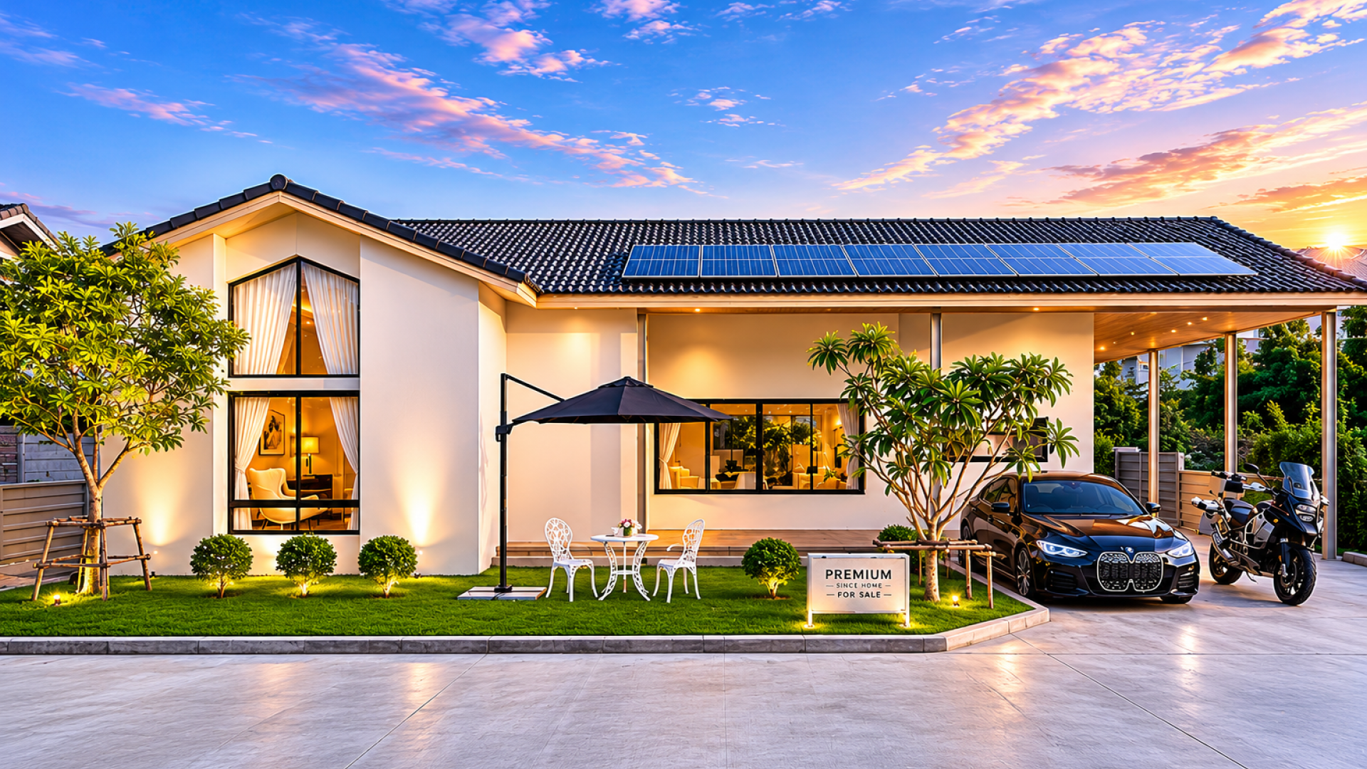 แบบบ้านทรัพย์ภิรมย์ บ้านเดี่ยวพรีเมียม ออกแบบเพื่อครอบครัวยุคใหม่